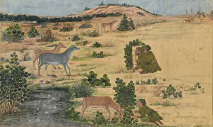 Preparations for a Hunt, ca. 1680. Creator: Unknown Preparations for a Hunt, ca. 1680. Creator: Unknown