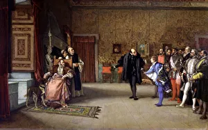 Presentation of Don John of Austria the Emperor Charles V at Yuste, Charles I (1500-1585) Presentation of Don John of Austria the Emperor Charles V at Yuste, Charles I (1500-1585)