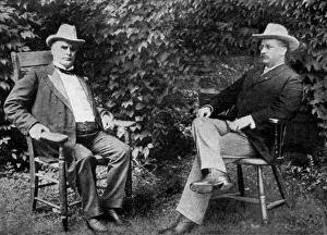 US President William McKinley and Vice-President Theodore Roosevelt, 1899 (1951) US President William McKinley and Vice-President Theodore Roosevelt, 1899 (1951)