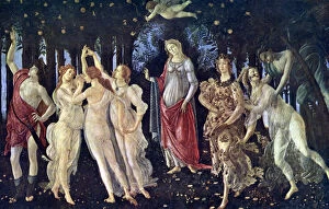 Il Botticello Gallery: Primavera, c1478, (c1900-1920)