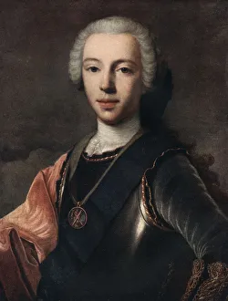 Battle Of Culloden Gallery: Prince Charles Edward Stuart, 18th century (1912).Artist: Van Loo Family