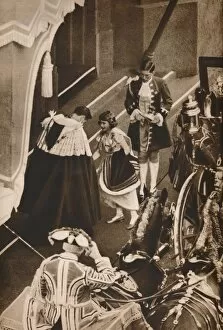 Queen Of Britain Windsor Gallery: Princess Elizabeth arriving for the Coronation of her parents, 1937