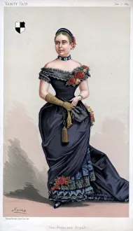 The Princess Royal, 1884. Artist: Vincent Brooks The Princess Royal, 1884. Artist: Vincent Brooks
