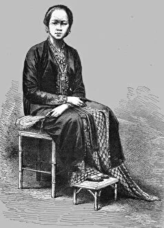 Fashion Clothing Gallery: Princess Saripa, Java; A Visit to Borneo, 1875. Creator: A.M. Cameron