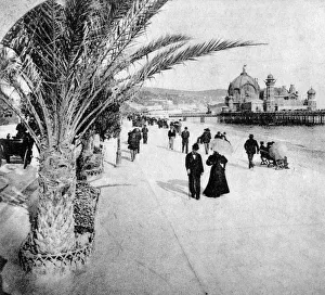 The Promenade des Anglais, Nice, France, late 19th century