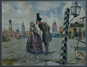 In the Province, 1900s. Artist: Lozhkin, A.V. (active early 20th cen.)