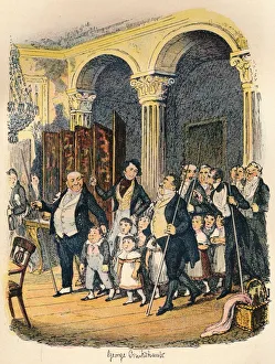 Public Dinners, c1900. Artist: George Cruikshank Public Dinners, c1900. Artist: George Cruikshank