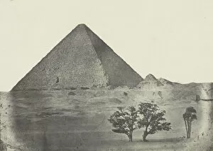 Great Pyramid Gallery: Pyramide de Chéops, Egypte Moyenne, 1849 / 51, printed 1852. Creator: AiméRochas
