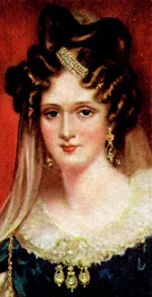 Cigarette Card Gallery: Queen Adelaide