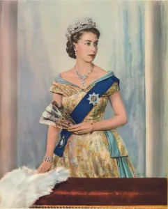 Her Majesty Queen Elizabeth II, c1953 Print