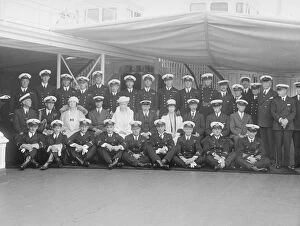 Queen Mary Of Teck Gallery: Queen Mary and King George V on board HMY Victoria and Albert, 1932. Creator