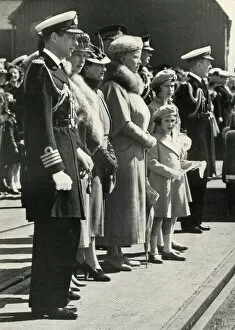 Queen Mary Of Teck Gallery: Queen Mary sets off to visit Canada, 1939, (1951). Creator: Unknown