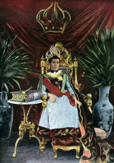 Queen Ranavalona Manjaka III of Madagascar, c 1880s Queen Ranavalona Manjaka III of Madagascar, c 1880s