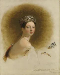 Romantic Era Gallery: Queen Victoria, 1838. Creator: Thomas Sully