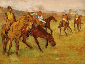 Horse racing scenes (Edgar Degas, Artists, Arts) Collection Horse racing scenes (Edgar Degas, Artists, Arts) Collection