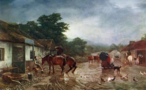 Images Dated 2nd August 2006: A Rainy Day, 1870, (1912).Artist: Peter Graham