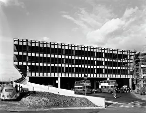Recently completed Doncaster North Bus Station, South Yorkshire, 1967 Recently completed Doncaster North Bus Station, South Yorkshire, 1967