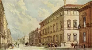 Prints of The Reform Club, Pall Mall, London, 1837, (1947). View of the Reform Club, a private members club founded in 1836 Landscapes Prints: The Reform Club, Pall Mall, London Print 1837
