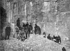 Refugess, Belleville heights, during the bombardment of Verdun, France, World War I, 1916 Refugess, Belleville heights, during the bombardment of Verdun, France, World War I, 1916