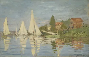 Regattas at Argenteuil, ca 1872. Artist: Monet, Claude (1840-1926) Regattas at Argenteuil, ca 1872. Artist: Monet, Claude (1840-1926)
