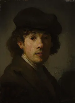 Rembrandt (1606-1669) as a Young Man. Creator: Unknown Rembrandt (1606-1669) as a Young Man. Creator: Unknown