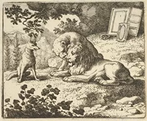 Renard Lies that he Gave the Ram Various Precious Objects that Were Meant for the Lion