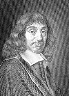Images Dated 18th April 2012: Rene Descartes (1596-1650), French philosopher and mathematician