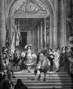 The return of the Grand Conde to Versailles, 1674 (1882-1884) The return of the Grand Conde to Versailles, 1674 (1882-1884)