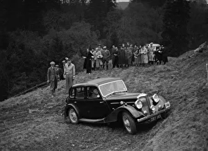 Riley of F Broomfield competing in the MCC Edinburgh Trial, Roxburghshire, Scotland, 1938 Riley of F Broomfield competing in the MCC Edinburgh Trial, Roxburghshire, Scotland, 1938