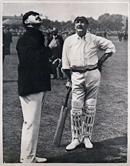 The Rival Captains, 1906 Print