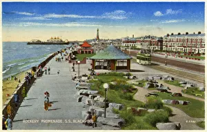 Rockery Promenade, Blackpool, Lancashire, c1940 Rockery Promenade, Blackpool, Lancashire, c1940