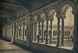 Roma - St. Paul without the Walls - Cloister of the Monastery of the Benedictine Monks Roma - St. Paul without the Walls - Cloister of the Monastery of the Benedictine Monks