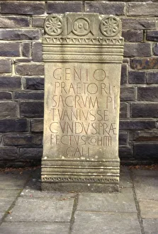 Roman altar from Vindolanda, c1st-2nd century Roman altar from Vindolanda, c1st-2nd century