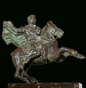 Roman bronze of Alexander the Great on horseback Roman bronze of Alexander the Great on horseback