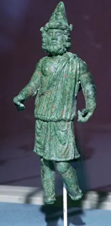 Roman bronze statuette of Vulcan found at Rainesse Farm, Catterick, Yorkshire Roman bronze statuette of Vulcan found at Rainesse Farm, Catterick, Yorkshire