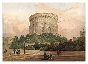Round Tower, Windsor, 1880