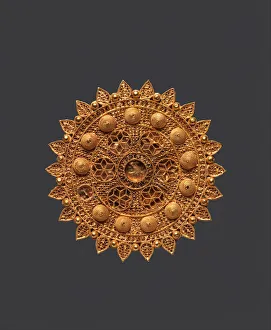 Roundel, Iran, 11th century. Creator: Unknown Roundel, Iran, 11th century. Creator: Unknown