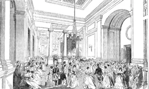 The Royal Exchange Ball at the Mansion House, 1844. Creator: Unknown The Royal Exchange Ball at the Mansion House, 1844. Creator: Unknown