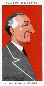 Rufus Isaacs, 1st Marquess of Reading, Lord Chief Justice and diplomat, 1926.Artist: Alick P F Ritchie Rufus Isaacs, 1st Marquess of Reading, Lord Chief Justice and diplomat, 1926.Artist: Alick P F Ritchie