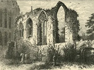Ruins of the Guesten Hall, 1898. Creator: Unknown Ruins of the Guesten Hall, 1898. Creator: Unknown