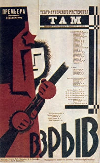 Images Dated 22nd November 2005: Russian theatre poster, 1934