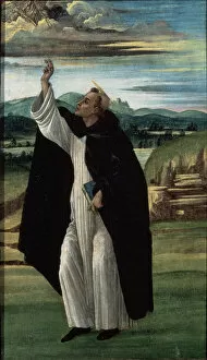 Il Botticello Gallery: Saint Dominic, 1490s. Artist: Sandro Botticelli