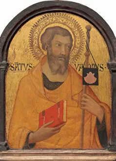 Gold Leaf Gallery: Saint James Major, c. 1315 / 1320. Creator: Simone Martini