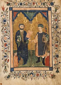 Saint Mark the Evangelist and Saint Sinibaldus Venerated by Members of a Lay..., ca Saint Mark the Evangelist and Saint Sinibaldus Venerated by Members of a Lay..., ca