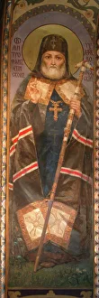 Saint Mitrofan of Voronezh, 1885-1896. Artist: Vasnetsov, Viktor Mikhaylovich (1848-1926) Saint Mitrofan of Voronezh, 1885-1896. Artist: Vasnetsov, Viktor Mikhaylovich (1848-1926)