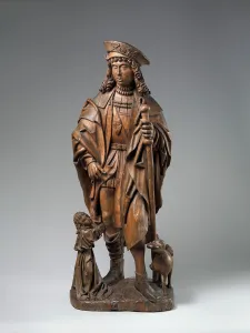 Saint Roch, German, early 16th century. Creator: Unknown Saint Roch, German, early 16th century. Creator: Unknown