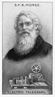 Samuel Finley Breese Morse, American inventor, (1934) Samuel Finley Breese Morse, American inventor, (1934)