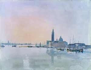 San Giorgio Maggiore from the Dogana, 1819. Artist: JMW Turner San Giorgio Maggiore from the Dogana, 1819. Artist: JMW Turner