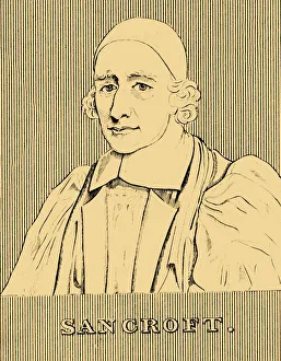 Sancroft, (1617-1693), 1830. Creator: Unknown Sancroft, (1617-1693), 1830. Creator: Unknown