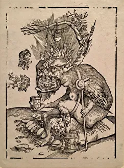 Satire on the sale of indulgences, before 1536 Satire on the sale of indulgences, before 1536